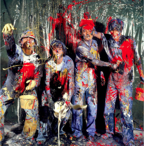 THE STONE ROSES: THE STORY OF THE COVERED IN PAINT PHOTO SHOOT 5/11/89