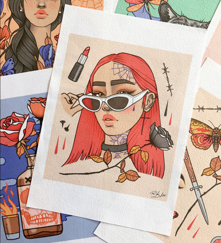 RIK LEE: ICONIC ILLUSTRATED PORTRAITS