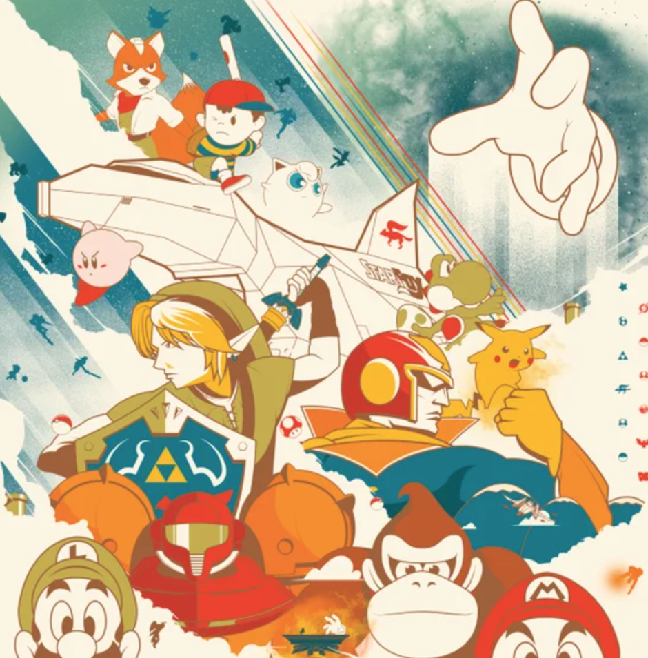 ARTISTRY INSPIRED BY VIDEO GAMES