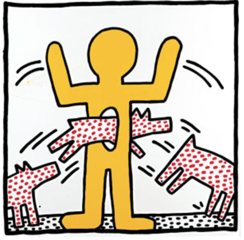 KEITH HARING:  THE ALPHABET