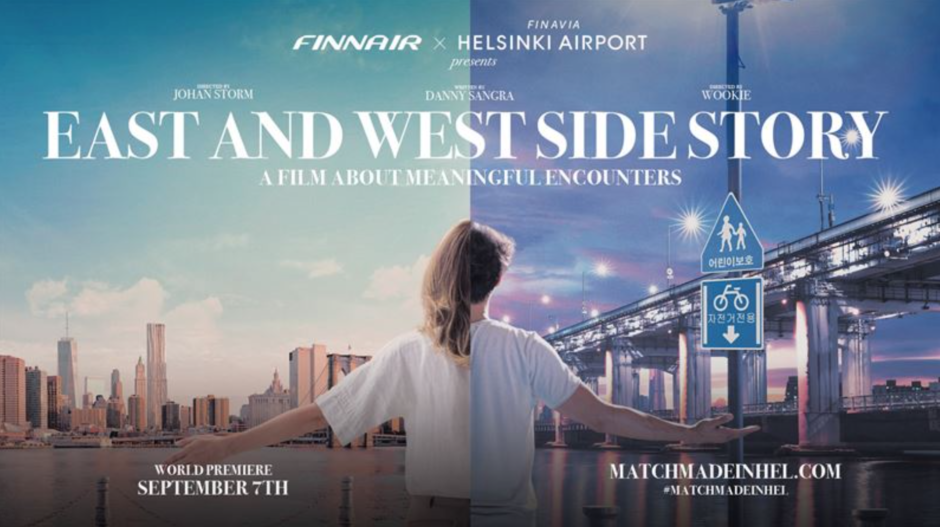 EAST AND WEST SIDE STORY. THE WORLD’S FIRST FILM BY AN AIRPORT