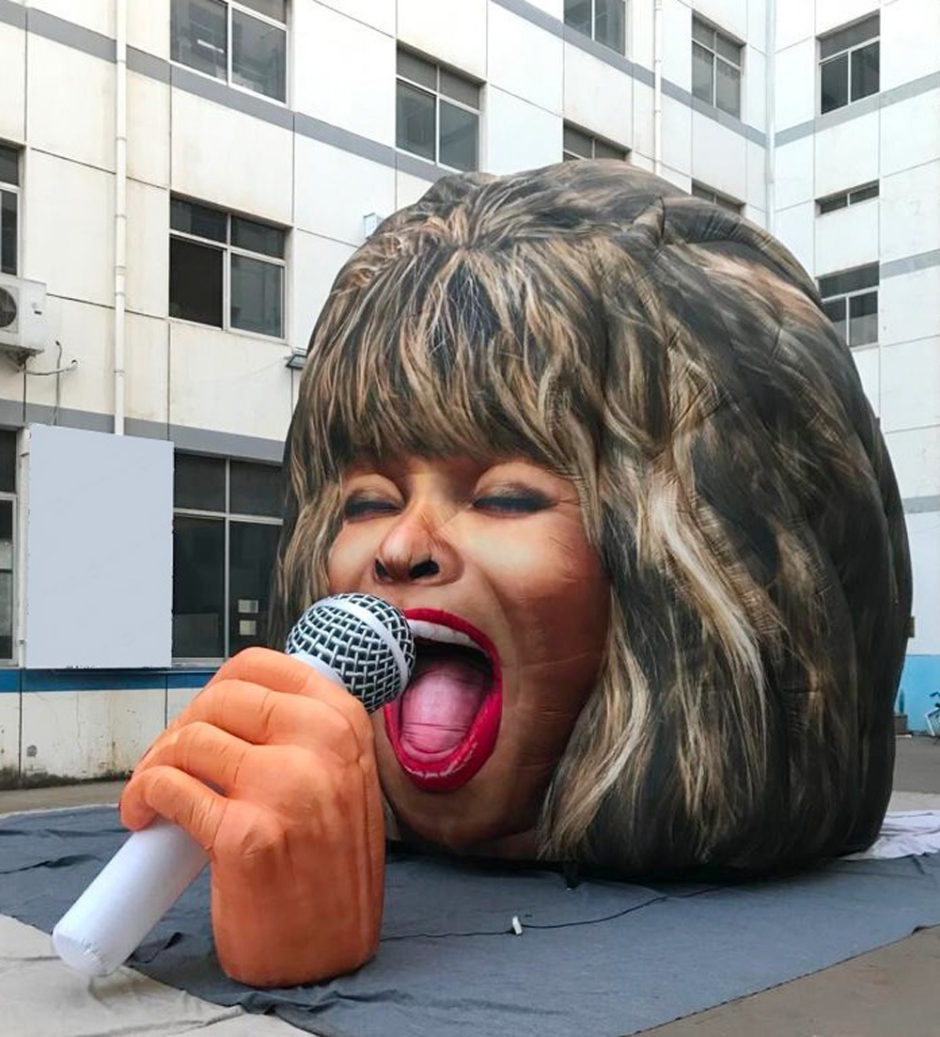 DREAMLAND MARGATE UNVEILS GIANT SCULPTURE OF TINA TURNER’S HEAD