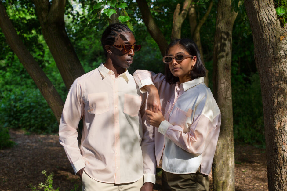 SAYWOOD STUDIO DEADSTOCK SHIRTING FOR AW2022