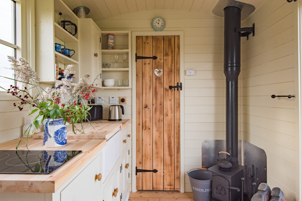 Glamping at Romney Marsh Shepherds Huts