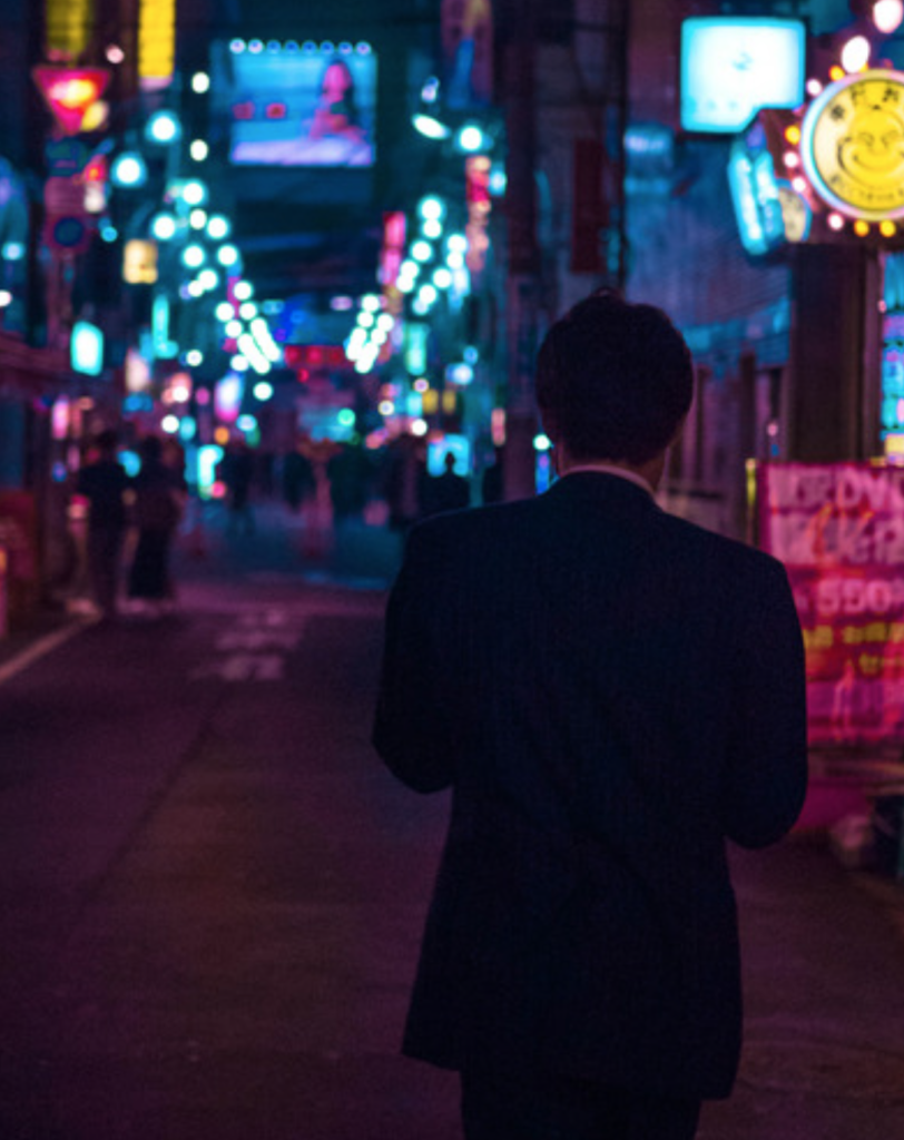 A DRUNKS COURAGE: SHINJUKU, JAPAN