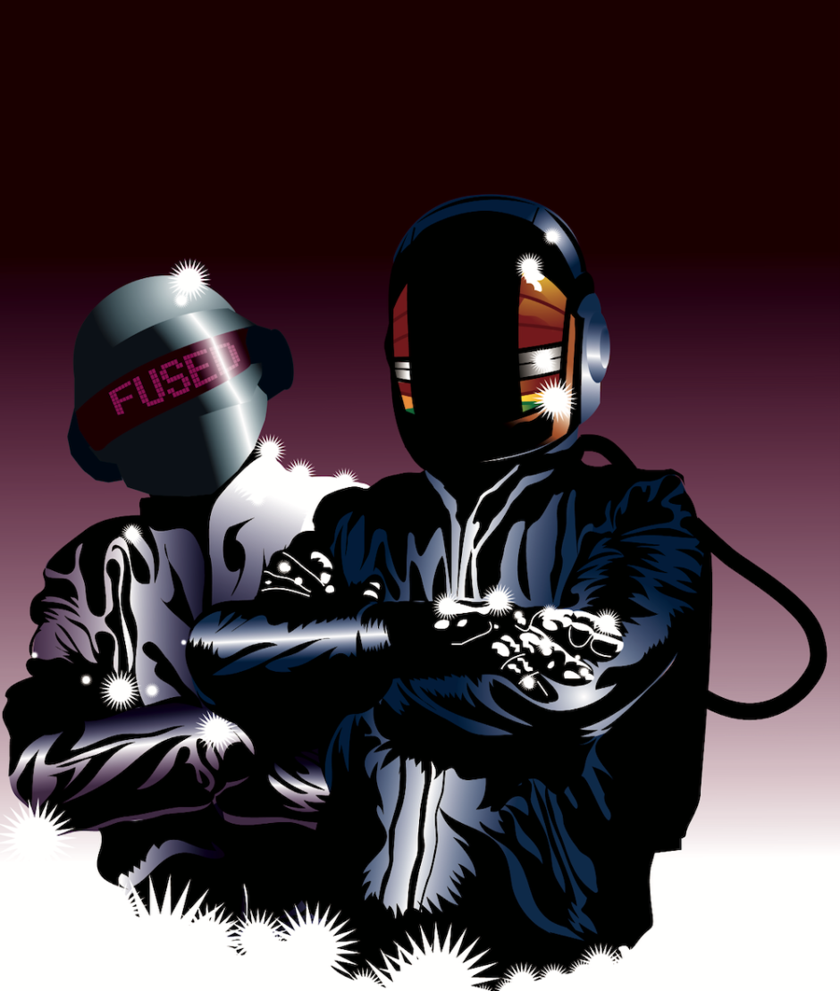 DAFT PUNK - SPINNING MUSICAL ROULETTE
