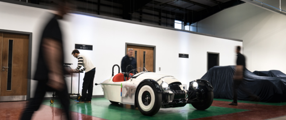 MORGAN LOOKS TO ELECTRIFIED FUTURE WITH XP-1P-1