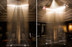 A SIEM REAP XMAS TREE SHAPED WITH SENTIMENT