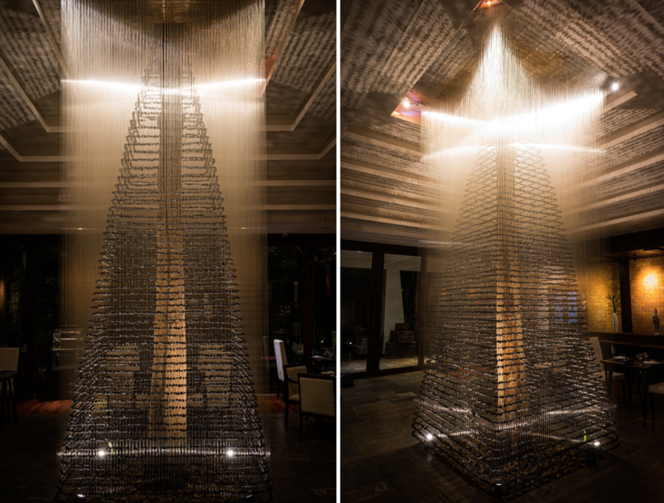 A SIEM REAP XMAS TREE SHAPED WITH SENTIMENT