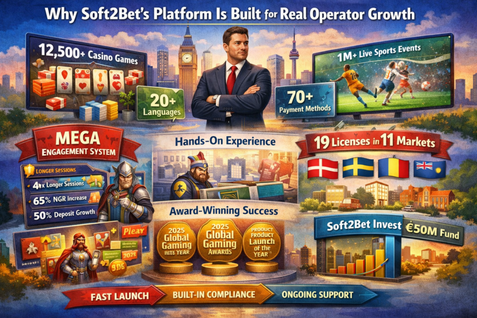 WHY SOFT2BET’S PLATFORM IS BUILT FOR REAL OPERATOR GROWTH