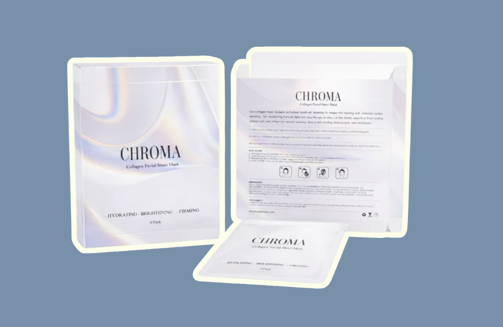 Chroma Collagen Facial Sheet Mask Fused Magazine