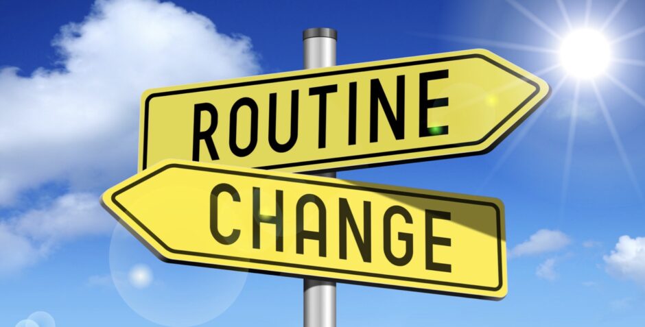 HOW TO AVOID FALLING INTO THE SAME ROUTINE EVERY DAY
